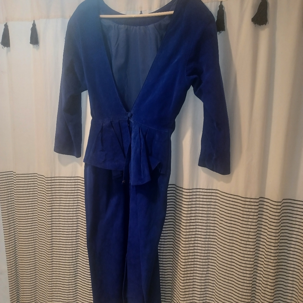 Vintage leather dress by Wilson's Suede & Leather no size tag fits small